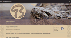 Desktop Screenshot of island-boas.de